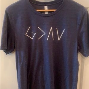 God is greater than the highs & lows tee